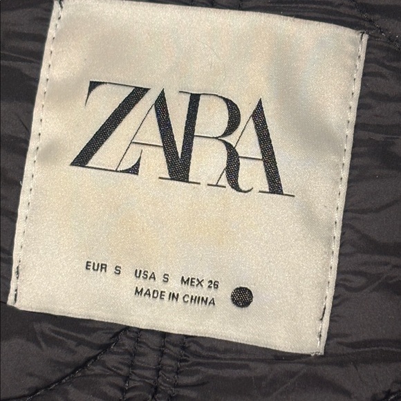 ZARA WATER REPELLENT PUFFER JACKET S - Picture 7 of 8